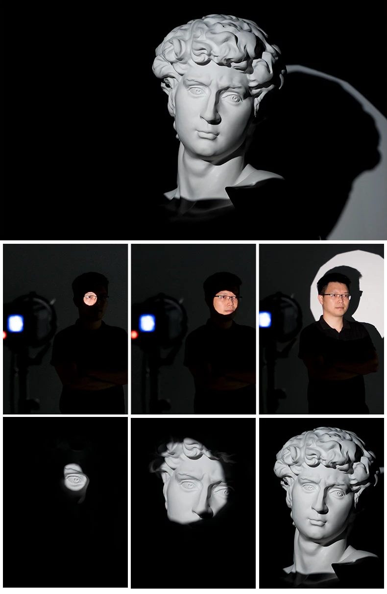 Миниатюрные конические повязки для фокусов регулируемое кольцо с апертурой