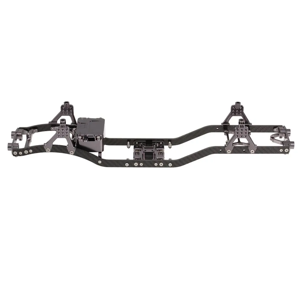 

SCX10 313mm Wheelbase 12.3inch Carbon Fiber Frame Girder Chassis Frame Rails For 1/10 Axial SCX10 RC Crawler Truck Off-Road Car