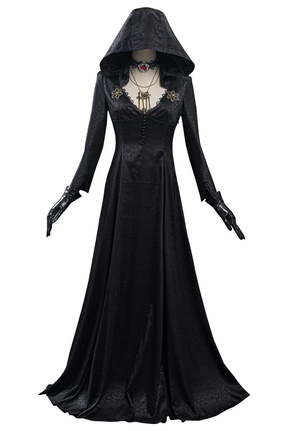 Костюм для косплея злой деревни женское платье вампира наряды карнавальный