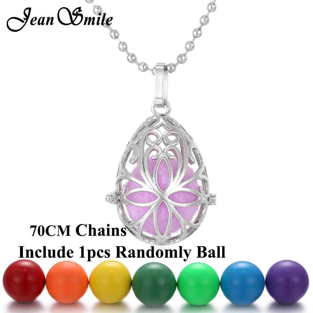 Мехико Chime Музыка Ангел мяч звонящий винтажное ожерелье с медальоном