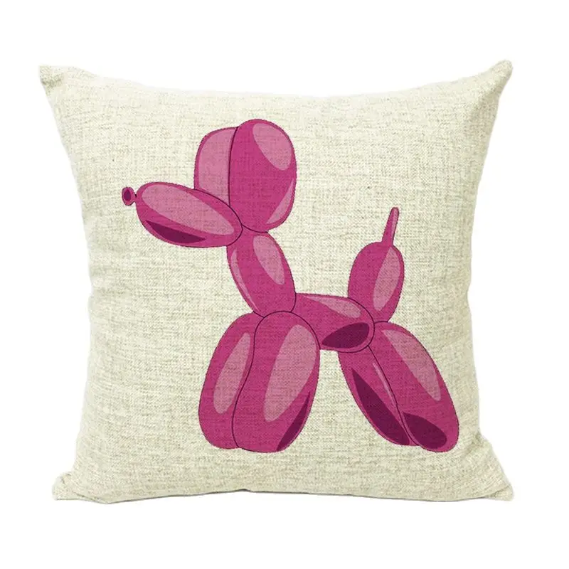 Stylish Pugs Skateboarding Sunglasses Car Pillowcase 45 * cm Beach Vacation Sun Loungers Cheap Decoration Throw Pillow Cover | Дом и сад