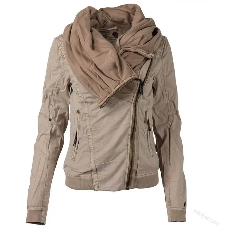 Женская теплая черная куртка на молнии в стиле ретро повседневный джемпер