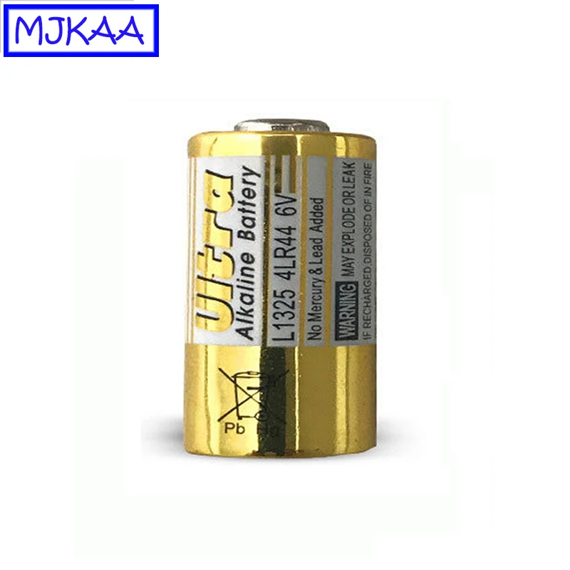 MJKAA 50 шт. 4LR44 L1325 6V Первичная сухая щелочная батарея Высокое качество ячеек батареи