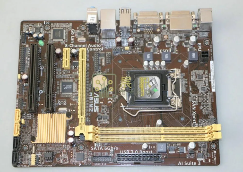 Настольная Материнская плата Asus H81M2 H81 LGA 1150 4 го поколения i3 i5 i7 16 ГБ DDR3 USB3.0 Micro