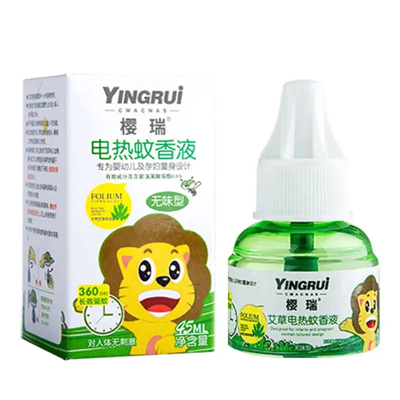 Заправляемое Эфирное Масло полыни 45 мл Отпугиватель комаров и насекомых