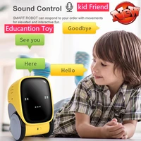 new robot touching intelligent sensing robot sing and dance music robot gesture control voice control recording toy kid friends