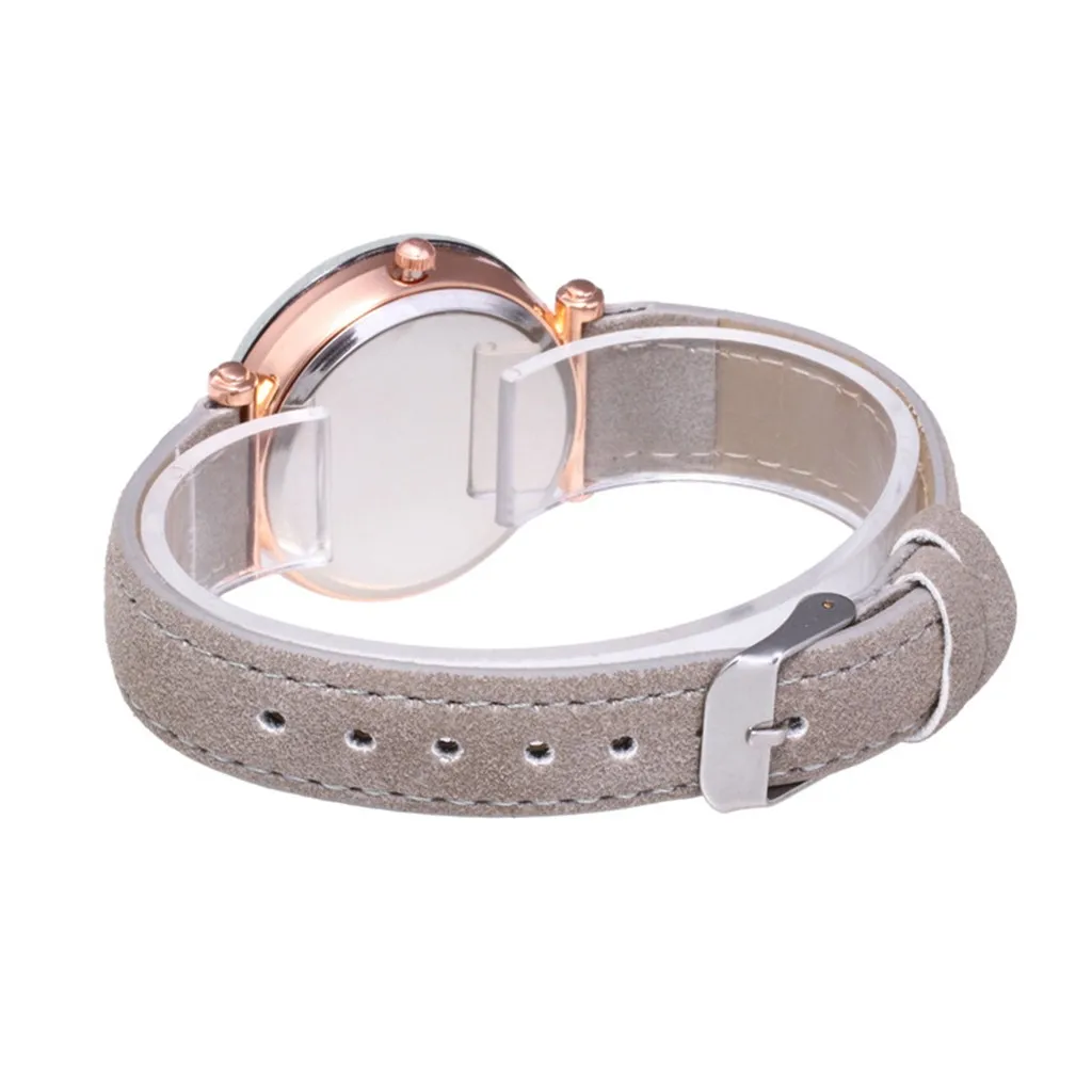 

Fashion romantic women's bracelet diamond starry sky frosted belt ladies watch geometric cut mirror watch Gifts 5*