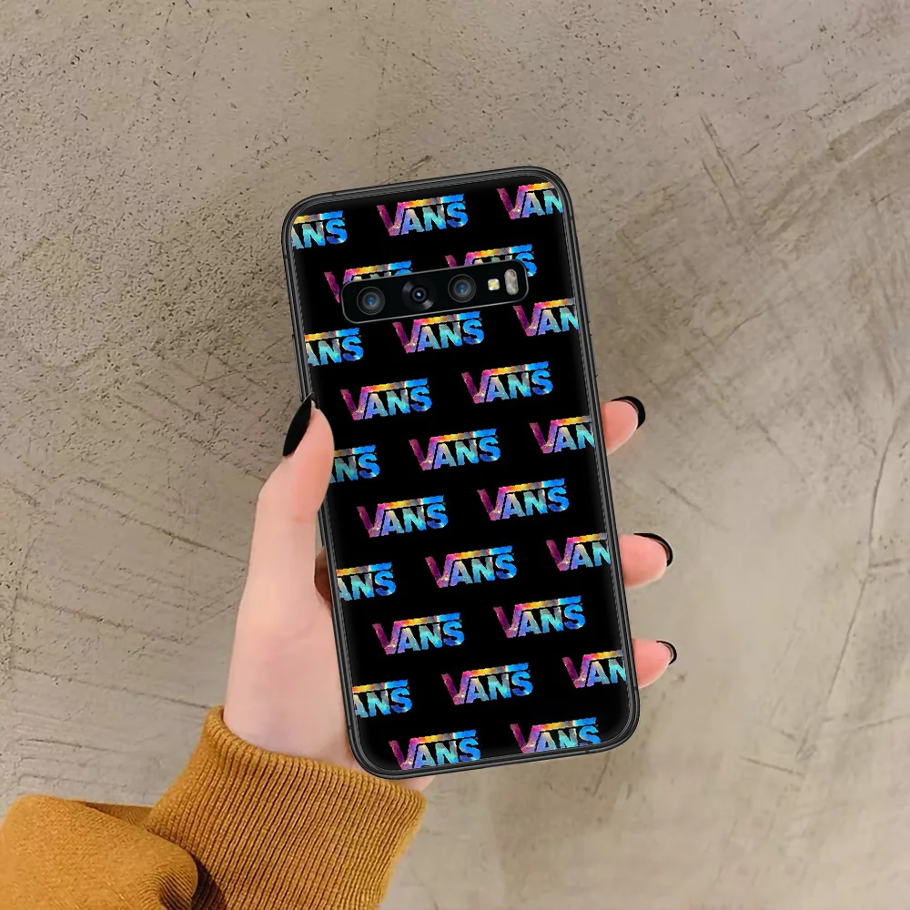 

Skateboard Trendy Brand Vanss Phone Case For Samsung Galaxy Note S 8 9 10 20 Plus E Lite Uitra black Back Soft Cover Tpu Funda