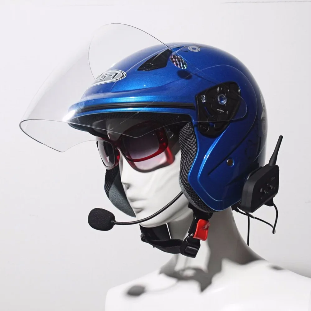 Bluetooth-гарнитура для шлема 3 шт./лот 1200 м | Автомобили и мотоциклы