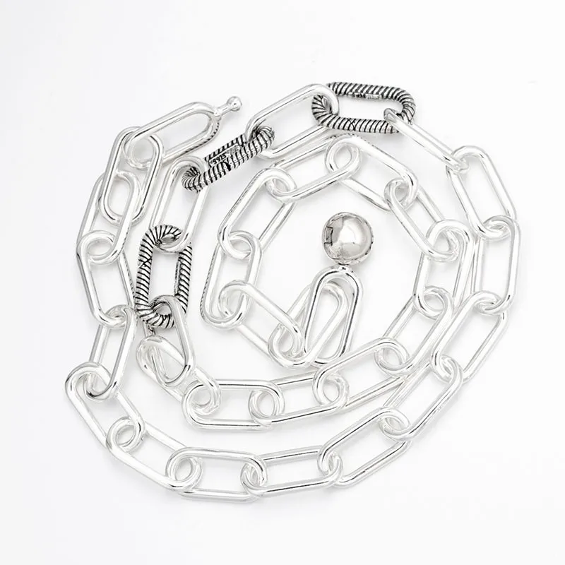 

New PAN S925 Silver ME Series New ME Fashion Women's Clavicle Necklace Perfect Gift For Women