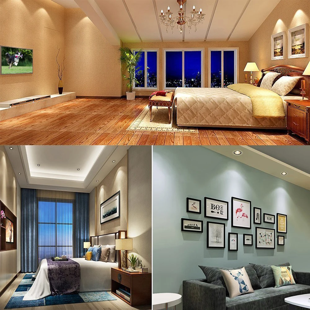 8 Вт светодиодной лампочкой с регулируемой яркостью GU10 RGB + теплый белый