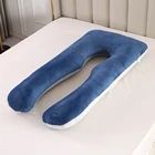 Подушка для беременных, подушка для всего тела для беременных, Удобная U-образная подушка, Длинные поддерживающие подушки для сна на боку