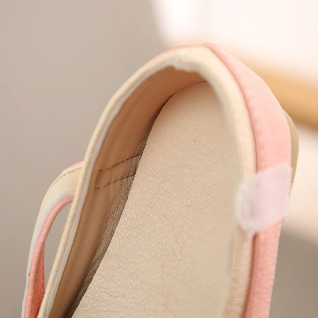 Детская повседневная обувь детская для маленьких девочек Студенческая мягкая