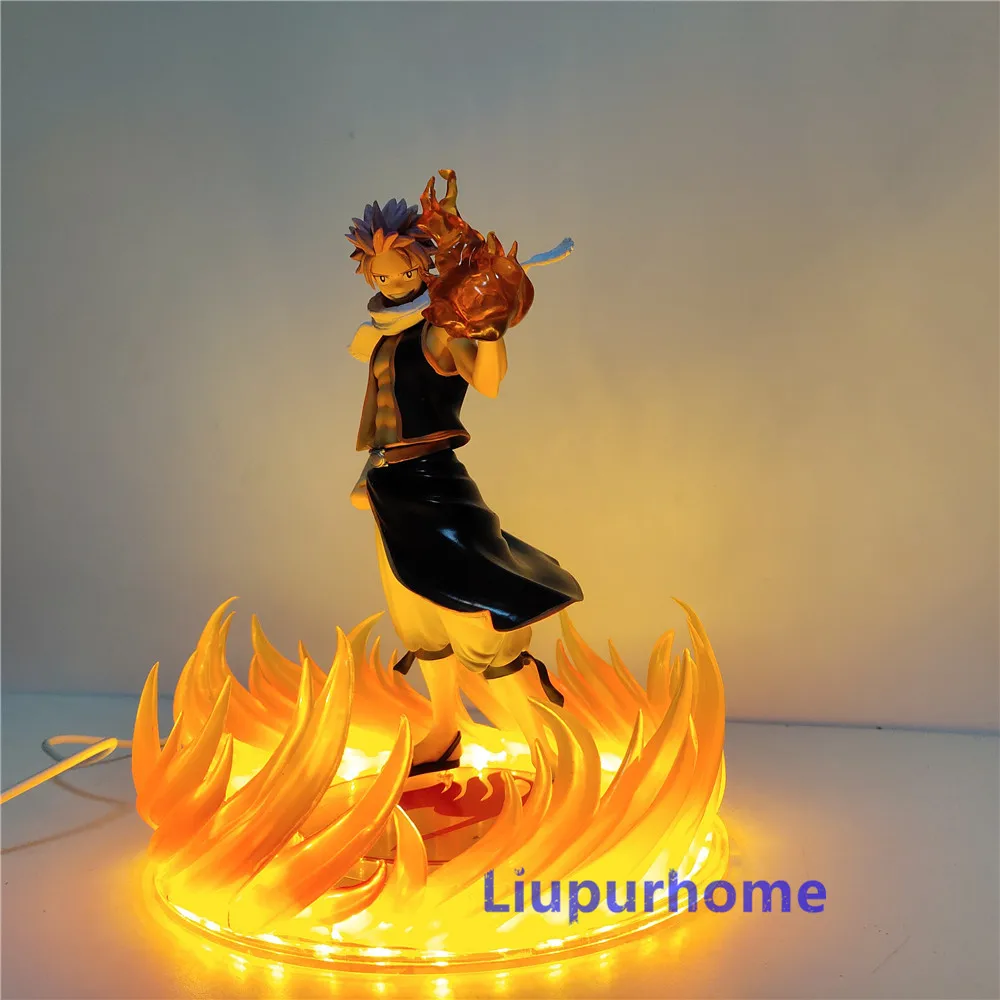 

Fairy Tail Natsu LED Night Light Anime DIY Decor Lamp Etherious Dragneel Figura Desk Table Lampara Figma Bedroom Decor Lighting