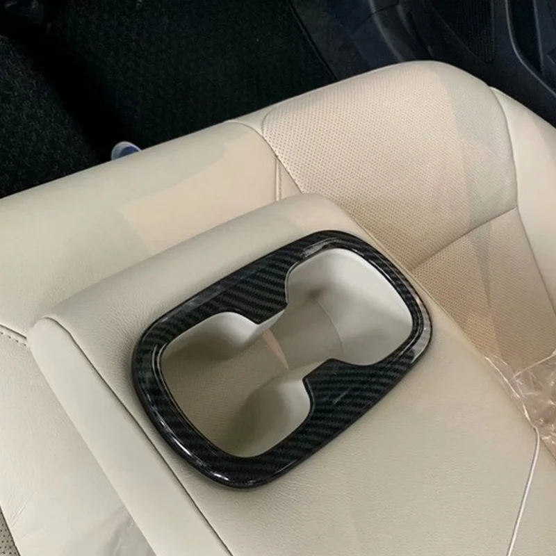 

SBTMY ABS water cup decorative frame of automobile rear armrest for Toyota corolla E210 2019 2020 Accessories