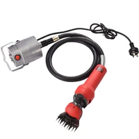 Electric Sheep Shearing Clipper 9-13 Straight Teeth Blade Scissors Cutter Goat Wool Shear Machines 220v 1000W Mini Flexible Shaf