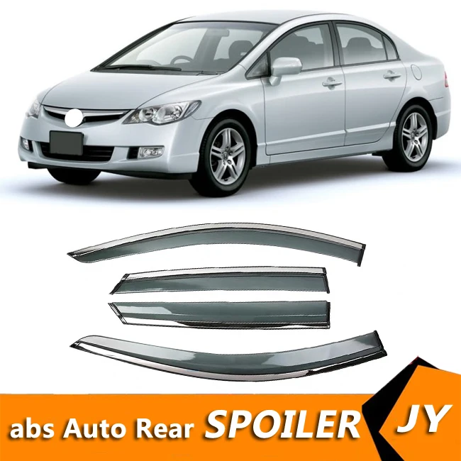 

Для Honda Civic 2004-2007 оконный козырек вентиляционные оттенки Защита от солнца дождя для s автомобильные аксессуары 4 шт./компл.