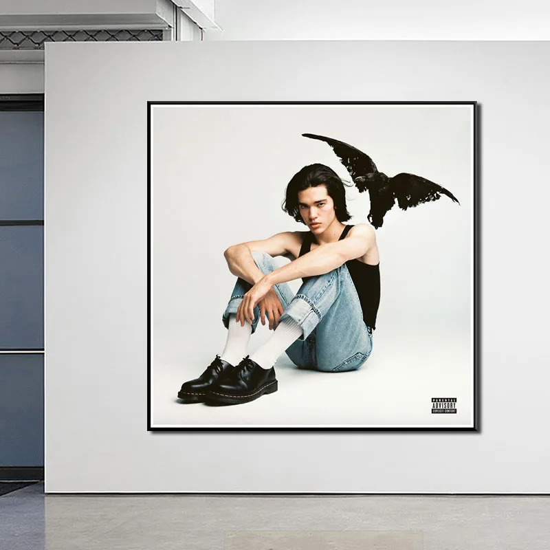 J478 Conan серая детская картина Krow альбом для горячей музыки поп-звезда настенная