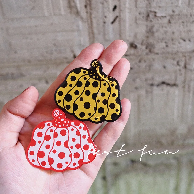 yayoi kusama universal cartoon phone holder cute mobile phone expanding stand accessories for all phones finger girps pumpkin free global shipping