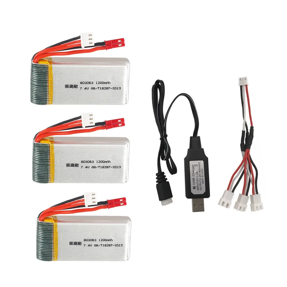 lipo аккумулятор 74 в 1200 мач 803063 30c для др