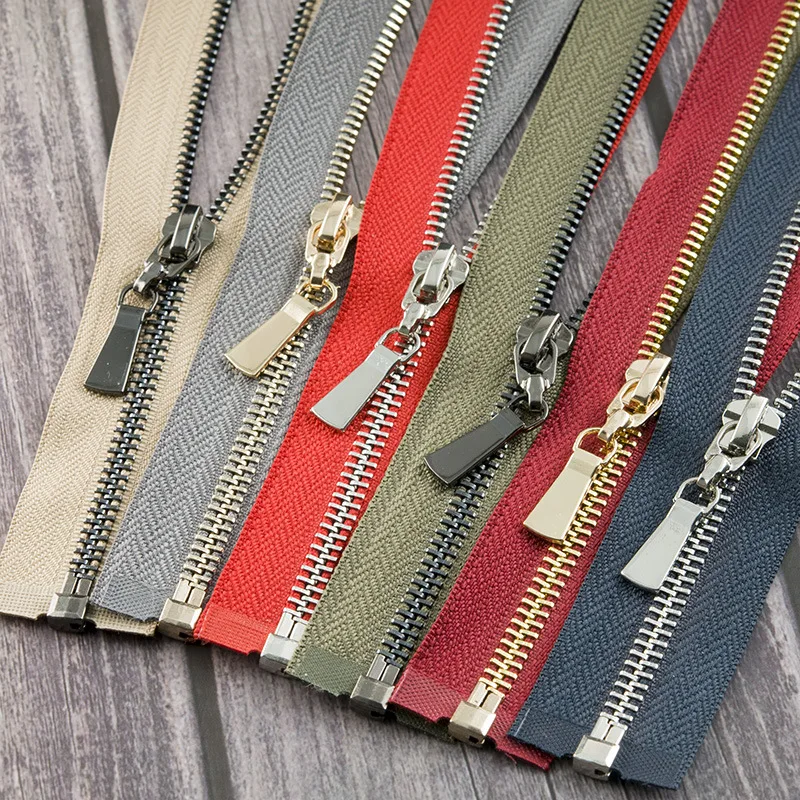 Meetee 1 шт. 85 см 5 # металлическая молния открытый конец самоблокирующийся пуховик на