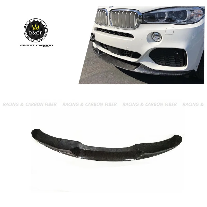 Передний спойлер из углеродного волокна для 2016 17 18 BMW F15 X5 M спортивный