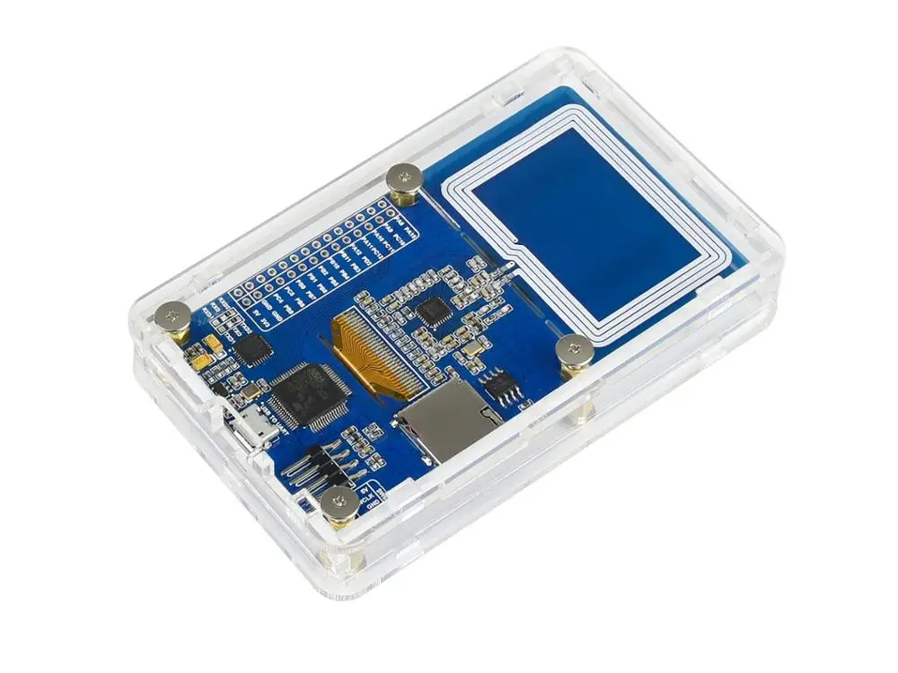 Плата NFC ST25R3911B поддерживает несколько протоколов контроллер STM32F103R oled дисплей для
