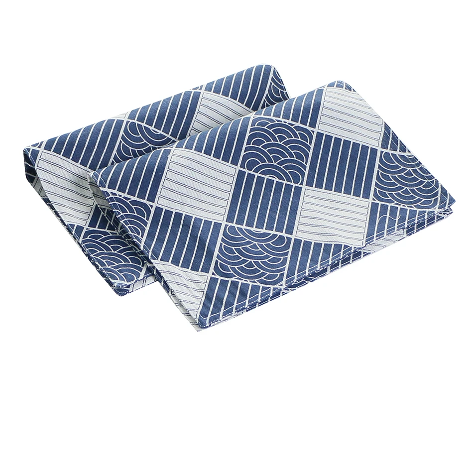 

30x45 Placemat Table Polyester Cotton Blend Fabric Reusable Japanese Style For Decoration Kitchen Wedding Dinner Parties