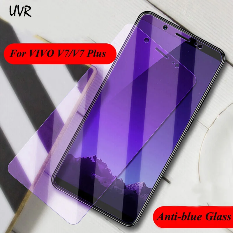 UVR для VIVO V7 Plus V7Plus Y79 анти синий светильник 2.5D Закаленное стекло Y75 защита экрана