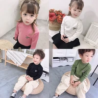 kids girls boys childrens sweater solid color kawaii wool sweater warm cardigan buttons 1 6t
