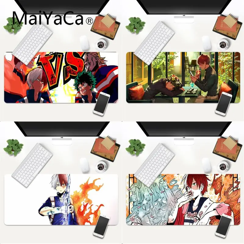 

Shoto Todoroki High Quality DIY Design Pattern Game mousepad Size for 30x70cm 300x700x2mm