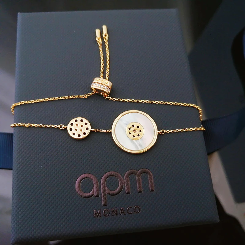 

Devil's eye shell women's Bracelet 925 Sterling Silver micro inlaid zircon exquisite personality high fashion