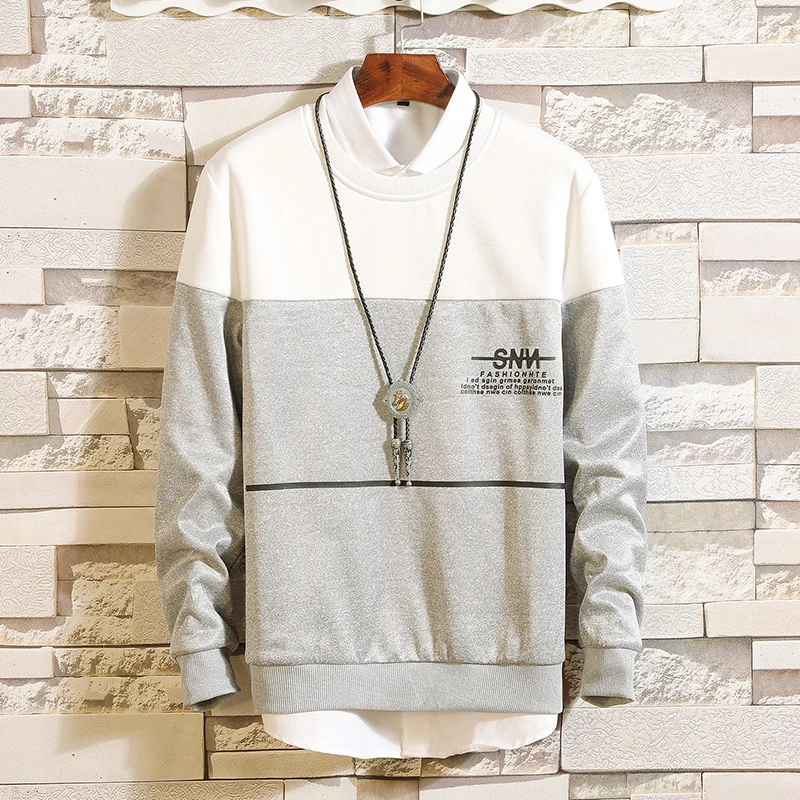 Новинка 2019 Мужская модная Повседневная Толстовка Fa25777 на осень и зиму мужские