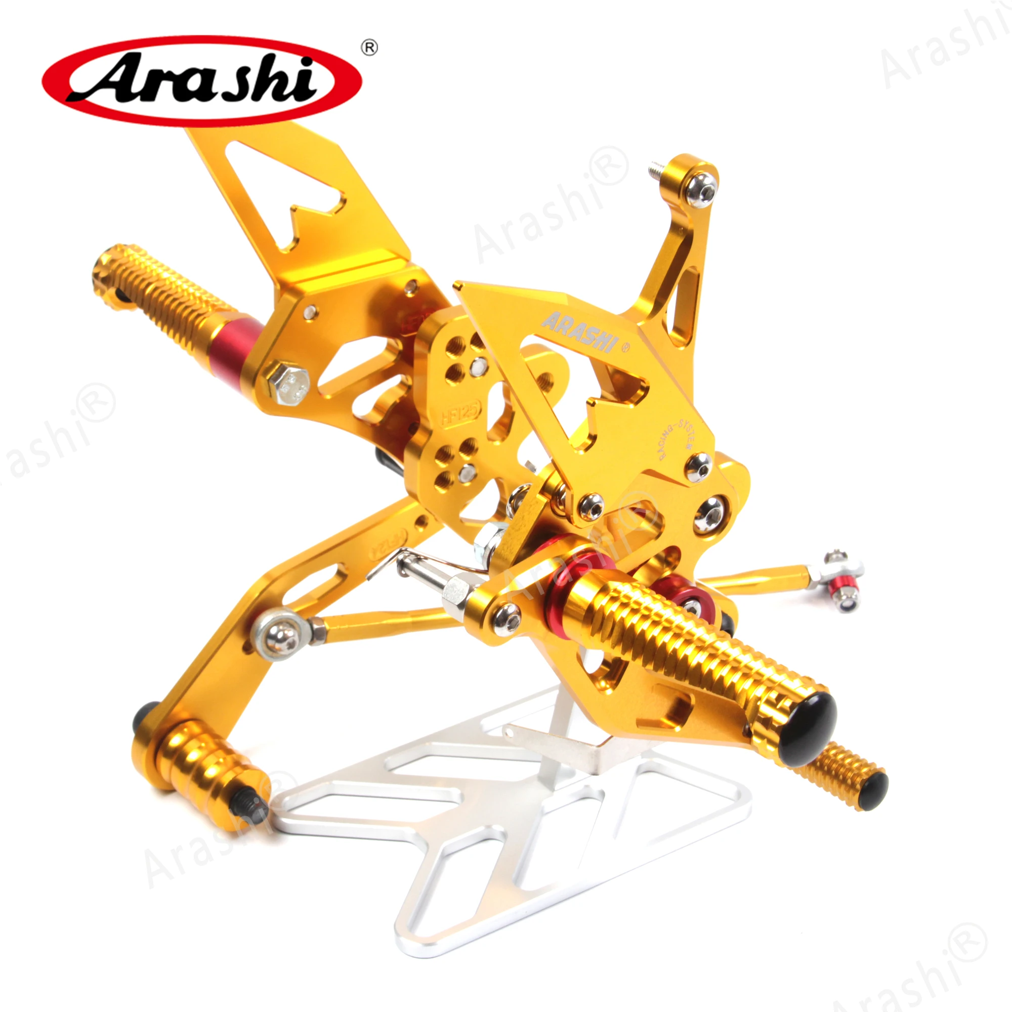 Arashi GSXR 600 750 2011-2021 Регулируемые подножки для мотоциклов SUZUKI GSX-R600 2014 2016 2017 2018 -