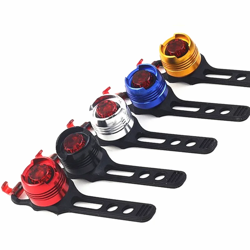 Водонепроницаемый светодиодный задний фсветильник на велосипедный шлем