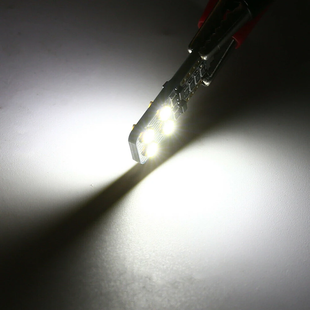 2/4/6/8/10 SMD T10 светодиодный W5W 194 лампы 3030 чипы авто чтение светильник супер яркий