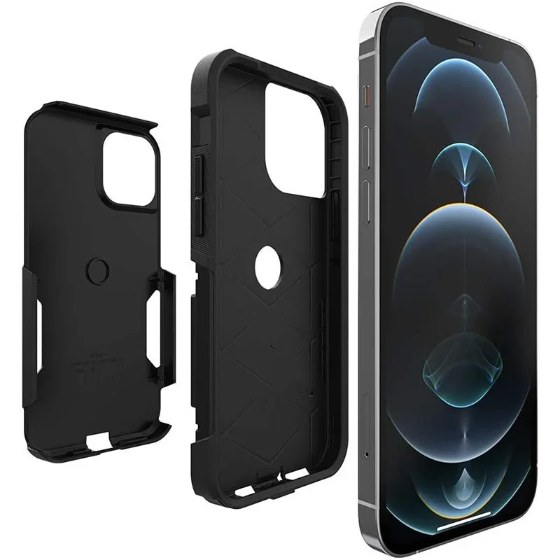 Двухслойный чехол для iPhone 12 Pro Max Mini с защитой от падения и нескользящих вызовов |