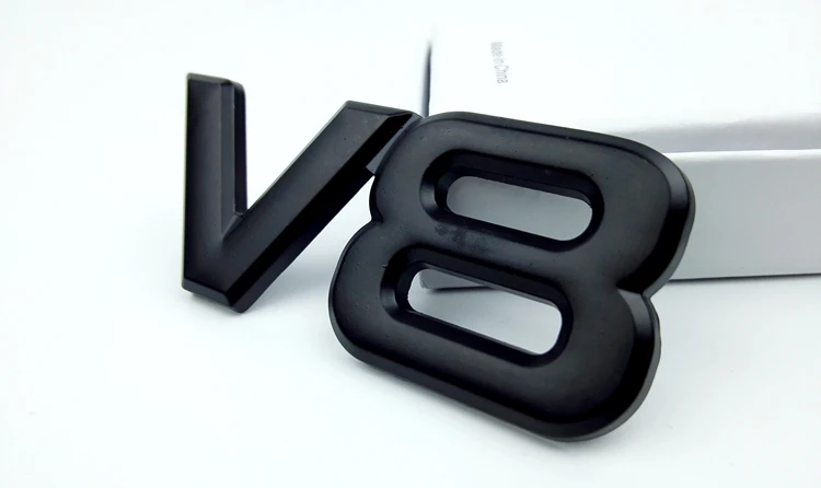 5X контрольный инструмент автомобильных металлических сплавов 3D V8 логотип