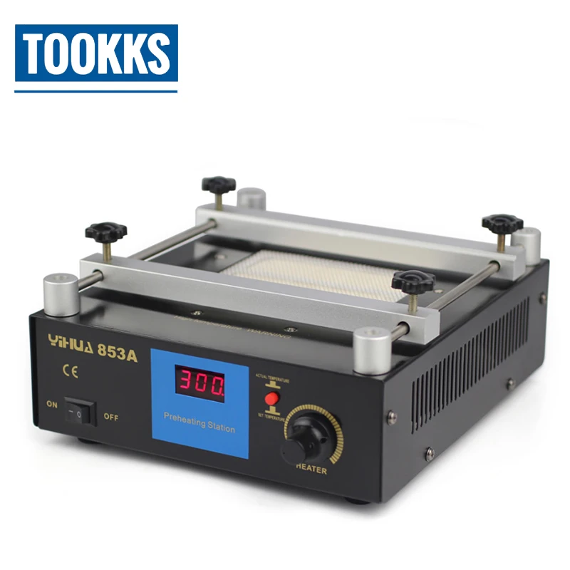 YIHUA 853A Digital Display Preheating Station Anti Static Constant Temperature BGA Rework Mobile Phone Preheater | Инструменты