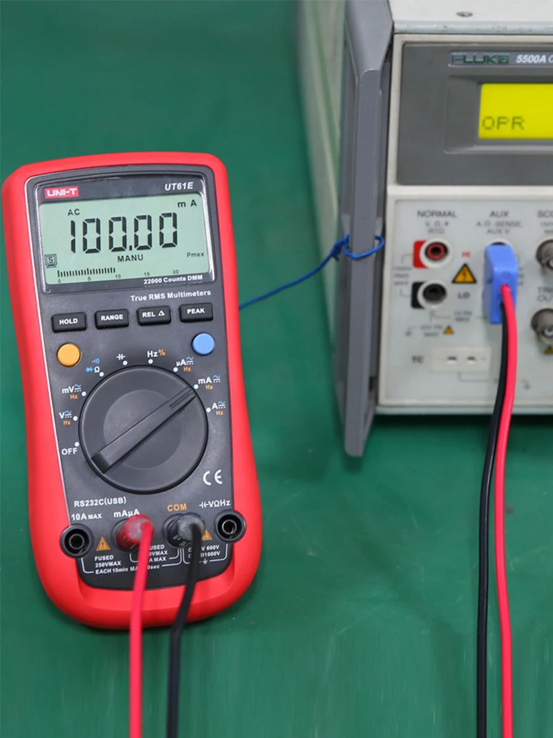 UT61 ЖК цифровой мультиметр AC DC диодный измеритель напряжения Freguency тестер тока