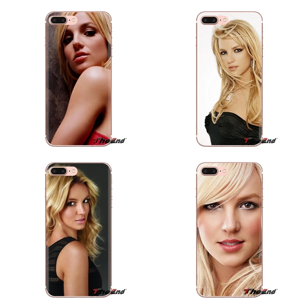 Soft Transparent Shell Covers For Samsung Galaxy J1 J2 J3 J4 J5 J6 J7 J8 Plus 2018 Prime 2015 2016 2017 Music Britney spears |