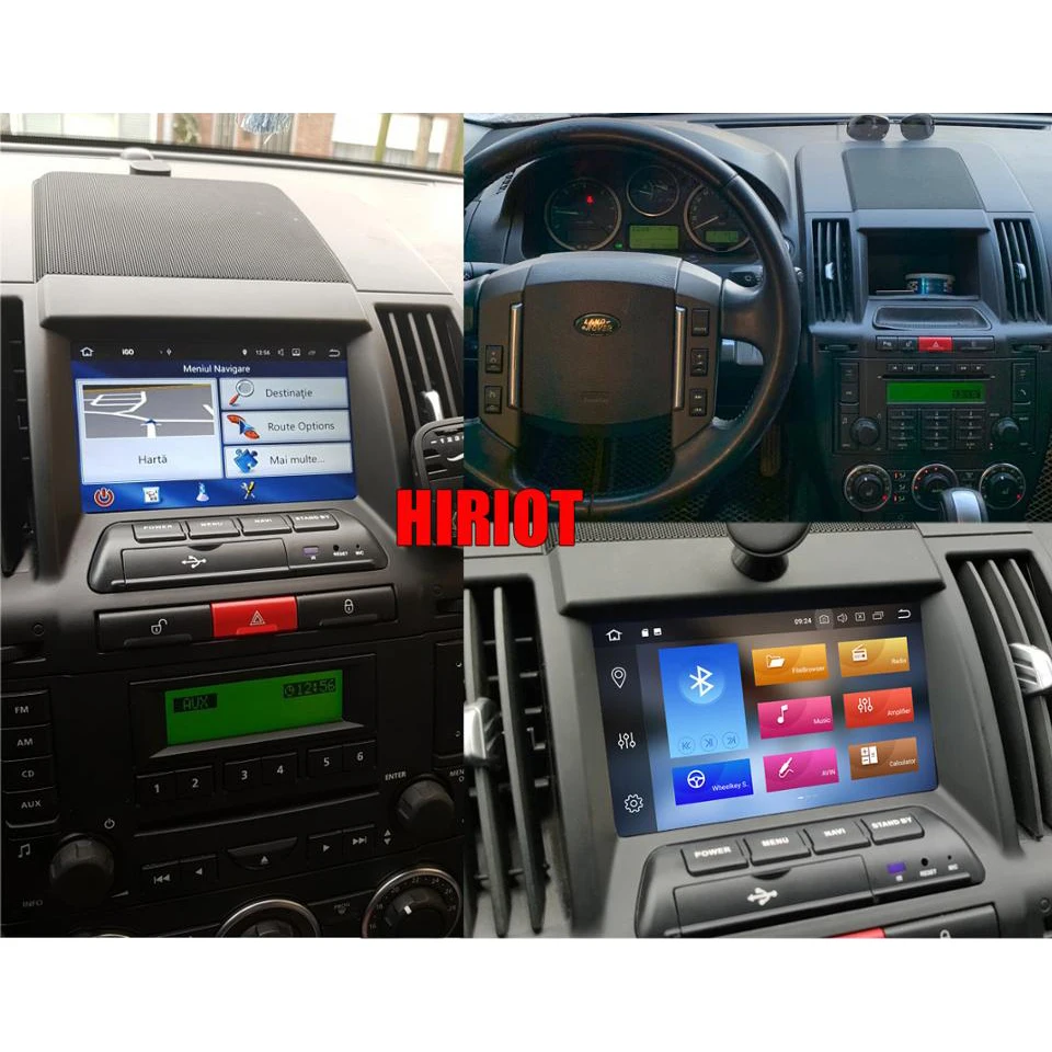 HIRIOT IPS 7 'ɺndroid 10 DVD GPS плеер для LAND ROVER FREELANDER 2 3007-2012 головное устройство стерео Octa