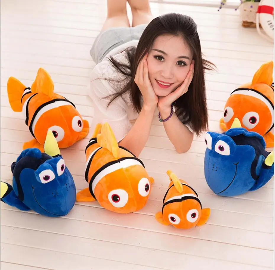 2019 фильм в поисках Дори плюшевая рыба-клоун Немо мягкие и плюшевые животные