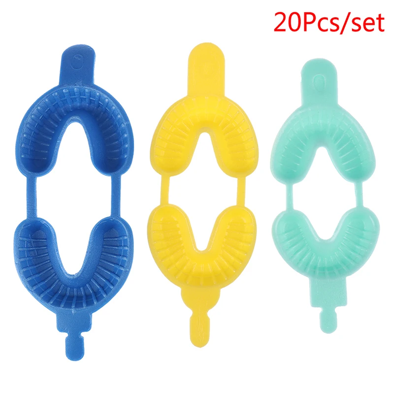 

Одноразовый стоматологический поднос 20 шт., оттискные лотки из фтористого пенопласта, стоматологический инструмент, стоматологические мат...