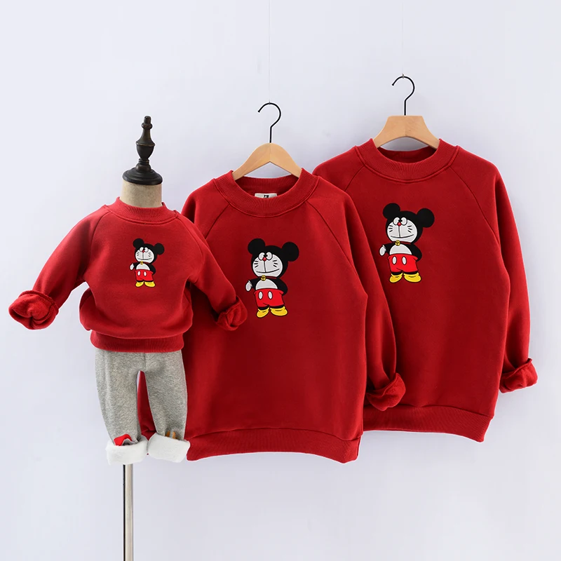 Одинаковая одежда для семьи рождественские комплекты родителей и детей Свитера