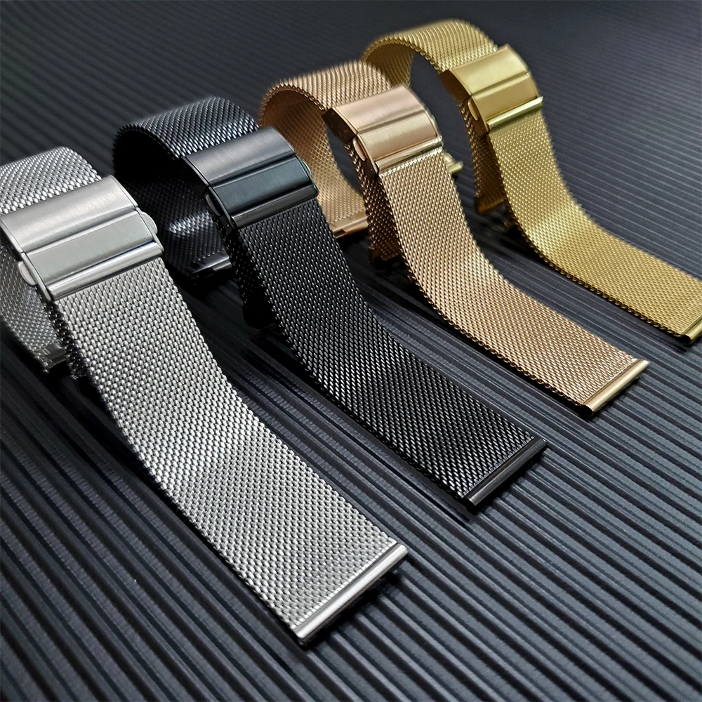 

Metal Milanese Wrist Strap for Samsung Galaxy Watch 46mm 42mm Smartwatch Band for Samsung Gear S3 S2 Classic Bracelet Watchband