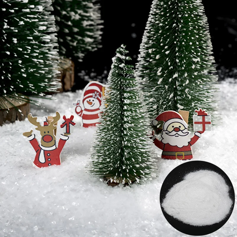 

50 г/100 г/150 г/200 г Рождественское украшение искусственный пластиковый сухой снег порошок Рождественский подарок для домашвечерние DIY сцена ре...