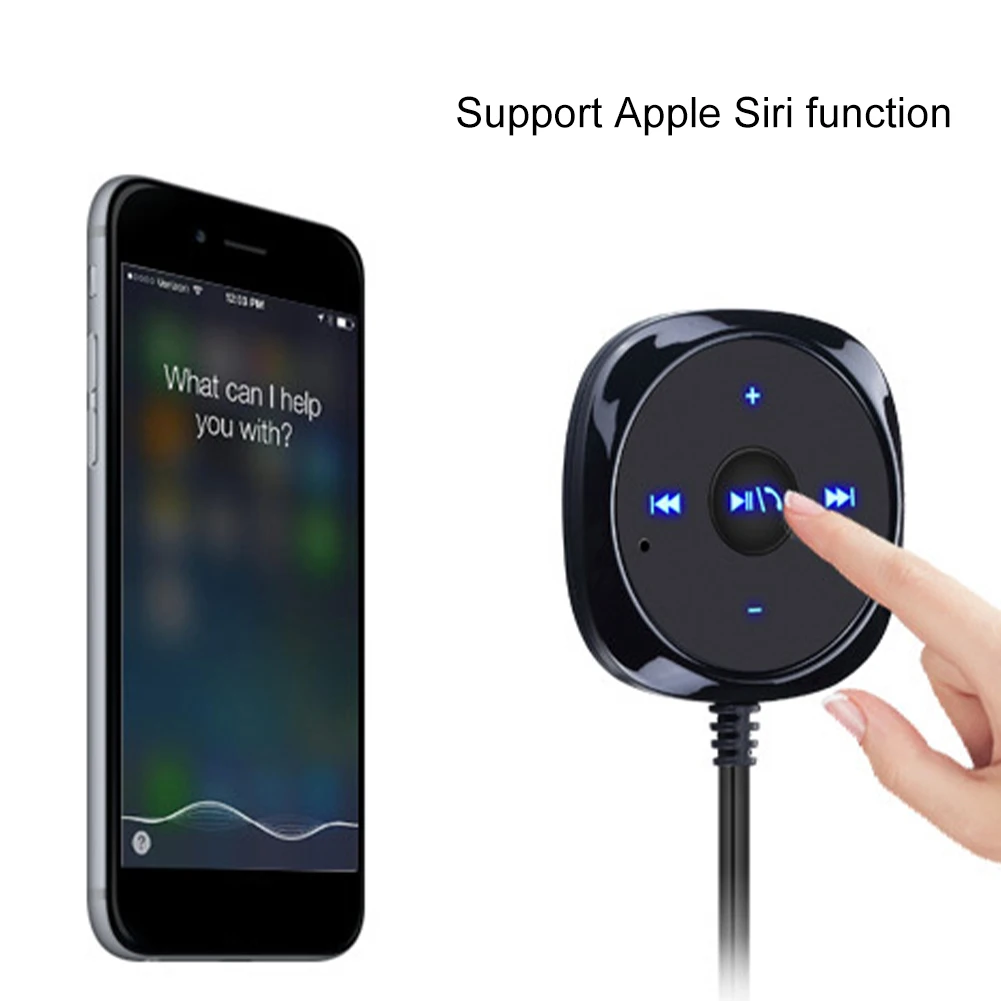 Автомобильный комплект Bluetooth беспроводной приемник для звонков в режиме громкой