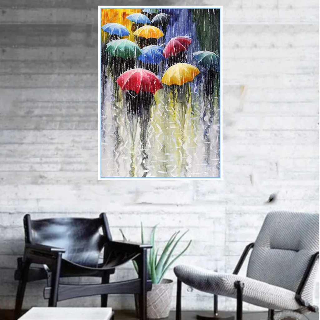 30*40 см полный 5D алмазная Вышивка Набор для вышивки крестом сделай сам гостиной