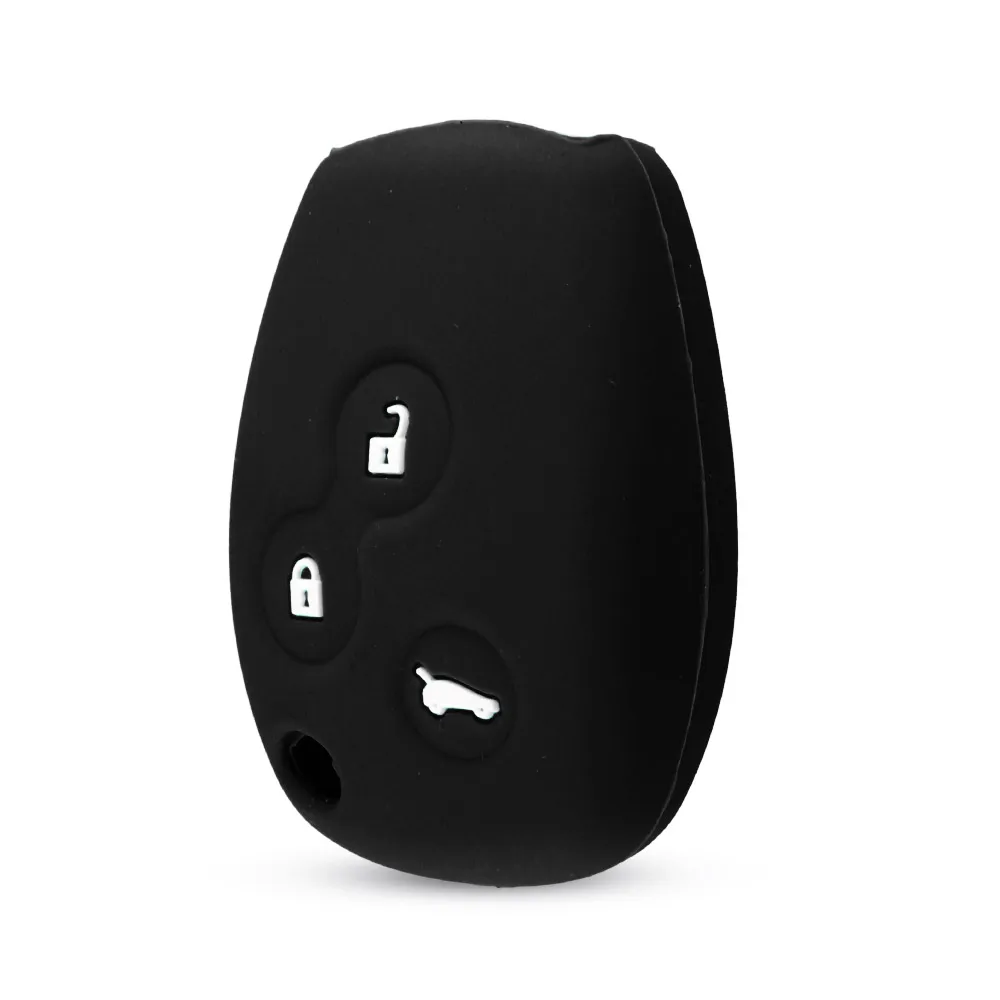 Силиконовый чехол для ключей KEYYOU 3 кнопки Renault Clio Scenic Megane Duster Sandero Captur Twingo Modus